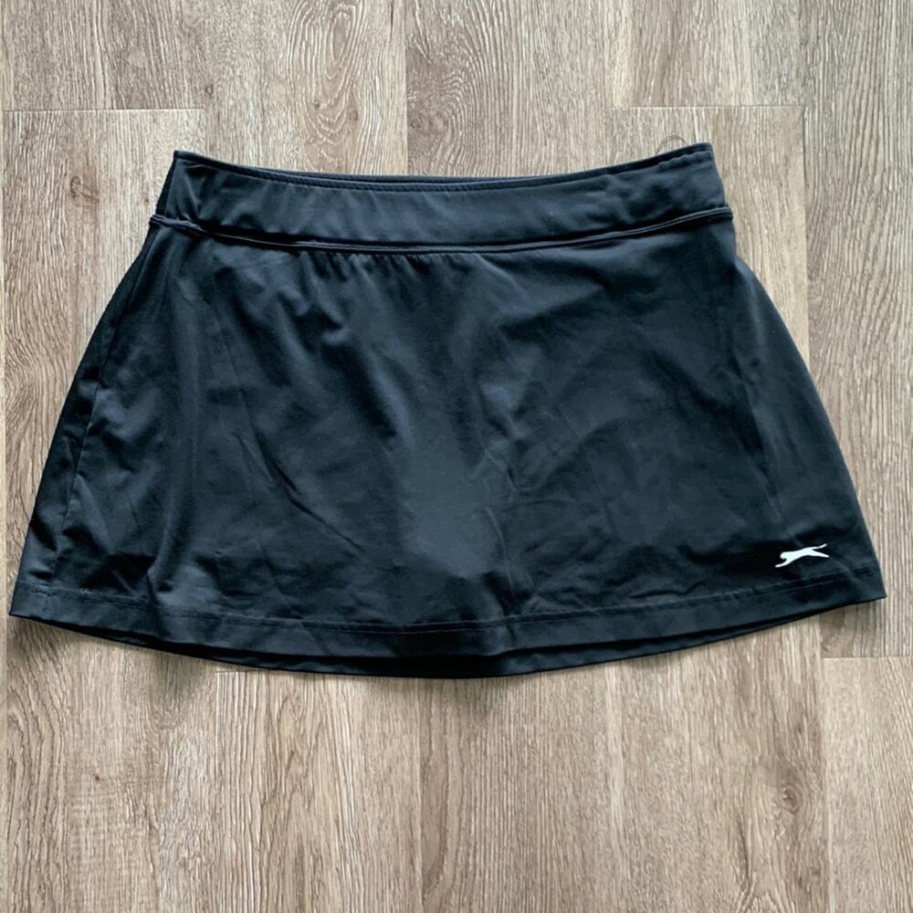 Slazenger Tennis Court Skort Black Size Large Athletic